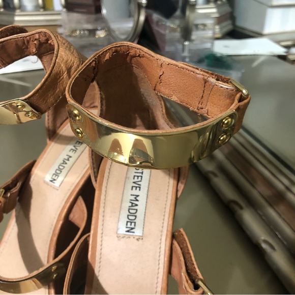 Steve Madden Women's Brown  Platform Wedge Size 7.5M - Picture 8 of 11